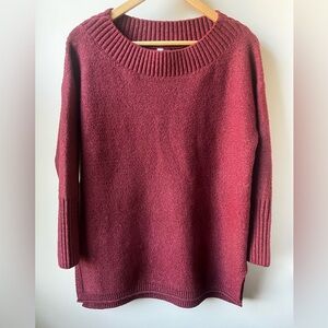 PILCRO Anthropologie Oversized Baggy Comfy Sweater Feminine Drop Shoulders M